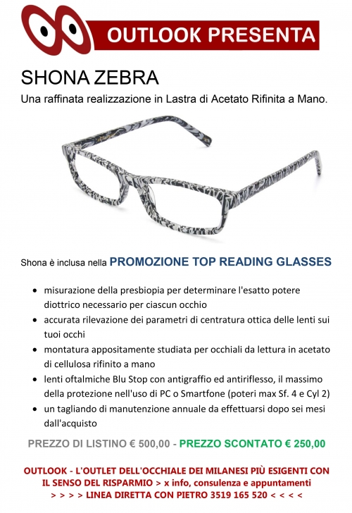 PROMOZIONE TOP READING GLASSES - OUTLOOK - Outlet dell'Occhiale